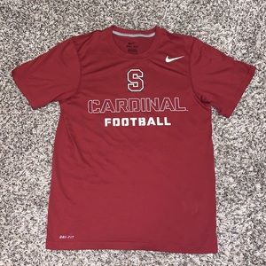 Stanford Cardinals football Nike college tshirt